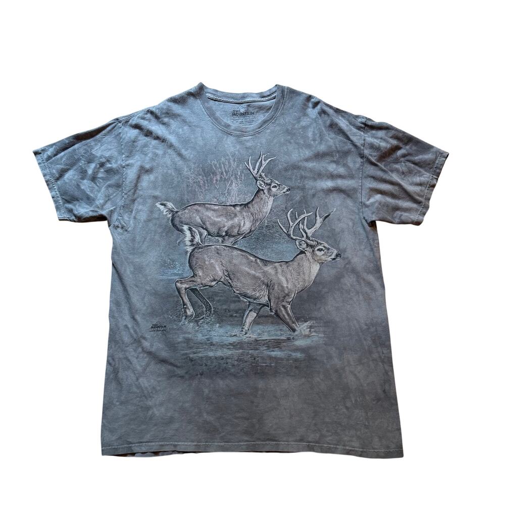 The Mountain Buck tee shirt 2xl grey tie dye